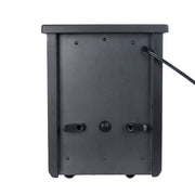 Mainstays HT1168 1500W Freestanding 4-Element Infrared Cabinet Space Heater, Black