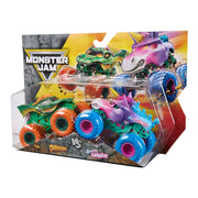 Spin Master Monster Jam Dragon vs Sparkle Smash 1:64 Scale Die-Cast Monster Truck Two-Pack