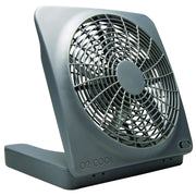 O2COOL FD10101A 10-Inch Portable Fan with AC Adapter Dual Power sources