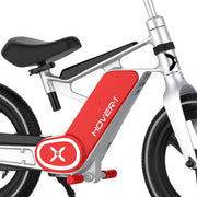 Hover-1 My First Electric Bike, 14-Inch Wheels, 150-Watt Motor, 8 mph Max Speed, Adjustable Seat, Red