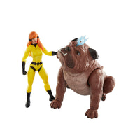 Hasbro Marvel Legends Crystal and Lockjaw 6-Inch Action Figure Set, Deluxe Customizable, Multicolor, F9108