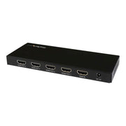 StarTech 4 Port HDMI Splitter, 4K UHD 60Hz with HDR, HDMI 2.0, 7.1 Surround Sound, 1x4 Output, ST124HD202