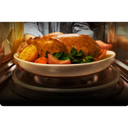 Chefman RJ55-SS-11 1.1 Cu ft Countertop Microwave Oven, 1000 Watts, Stainless Steel
