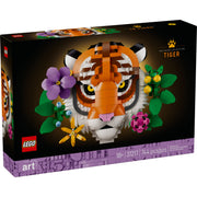 LEGO 31217 Art The Fauna Collection Tiger Building Set for Adults, 744 Pieces