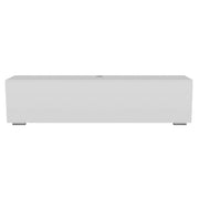 Hommpa Wall Mounted Floating TV Stand with Lights, White