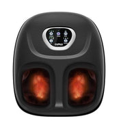 CuPiLo Foot Massager with Heat, Shiatsu Massage, Adjustable Vibration and Compression, Removable Washable Sleeves, Men's Size 13, CPL-5522
