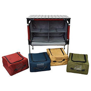 Camp Chef, MSTAB, Sherpa Camp Table and Organizer, Color-Brick