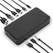Targus DOCK316USZ Universal USB-C Docking Station, Dual 4K UHD DisplayPort, 100W Power Delivery, Black