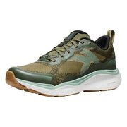 KEEN Leiki Waterproof Hiking Shoes Women's Lightweight Breathable Leather Winter Moss Granite Green 6.5 B 1030505