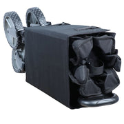 Ozark Trail TR-21830SH Multi-Purpose Big Bucket Cart, Black Wagon