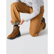 Carhartt Flannel-Lined Duck Dungarees for Men - Carhartt Brown - 29x32