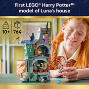 LEGO Harry Potter Luna Lovegood's House Toy Building Set, 764 Pieces, Light Brick Projector, 5 Minifigures, Multicolor, 6588712