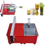 LINKPAL Trim Saw with Diamond-Coated Blade, Glass Bottle Cutter for Stone, Ceramics, Marble, and Hard Brittle Materials