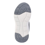Athletic Works Boys Bungee Mesh Jogger Sneakers, Breathable Polyester Mesh, Gray, Medium Width, Size 6 Big Kid