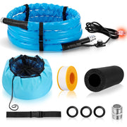 SPEEDWOW 60FT Heated Drinking Water Hose Anti-Freeze -45/-42C Energy-Saving Thermostat for RV Campers/Truck/Home/Garden