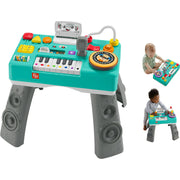 Fisher Price HLM43 Laugh & Learn Mix & Learn DJ Table, Musical Learning Toy for Baby & Toddler