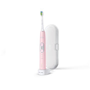 Philips HX6876/21 Sonicare ProtectiveClean 6100 HX6871/49 Whitening Rechargeable Electric Toothbrush, Pastel Pink