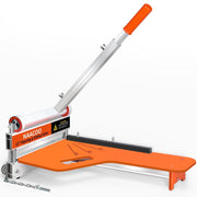 NAACOO Laminate Vinyl Floor Cutter, 13 in Vinyl Plank Cutter with Wheel, One-Step Angle and Length Cutting, Flooring Tool for Laminate, Engineered Wood, LVP, VCT, SPC, WPC