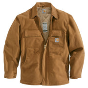Carhartt Flame-Resistant Quilt-Lined Duck Traditional Coat for Men - Carhartt Brown - 2XL