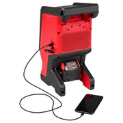 Milwaukee 2954-20 M18 18V Lithium-Ion Cordless Wireless Bluetooth Jobsite Speaker (Tool-Only)