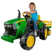 Peg Perego IGOR0039 John Deere Ground Force 12-volt Tractor Ride-On