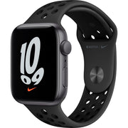Apple Watch SE Nike 44mm Space Gray Aluminum - Anthracite Sport Band MKQ83LL/A