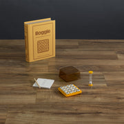 Winning Solutions Boggle Vintage Bookshelf Edition Tabletop Word Game, Linen-Wrapped Book Case, 2-6 Players, Ages 8 and Up, 29470 BOGGLE