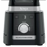Ninja CO905KS Deluxe Kitchen System, 1600 WP Auto-IQ Base, 88-oz. Pitcher, 9-cup Deluxe Food Processor, (2) 24-oz. Single-Serve Cups