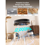 Lefant M3L Robot Vacuum and Mop, 12000Pa Suction, All-in-One Base Station