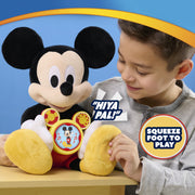 Just Play Mickey Mouse Oh Toodles Interactive Plush Toy, 11.5 in, Multi-Color, 3 Play Modes, 11369