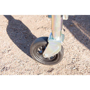 Dutton-Lainson 1500 lb Trailer Tongue Jack, Swivel, 8 in Polypropylene Wheel, Zinc-Plated Finish, 10 in Travel, 22800