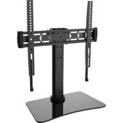 Peerless-AV PTS4X4 Universal TV Stand with Swivel, Black Glass Base, Supports 32 to 60 Inch TVs, 400 x 400mm VESA, 60 lb Load Capacity
