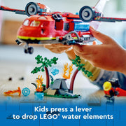 LEGO 60413 City Fire Rescue Plane Toy Set