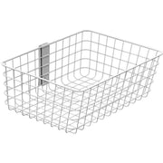 Ergotron SV Wire Basket Large White Durable Storage for Patient eTable and StyleView Carts 98-135-216