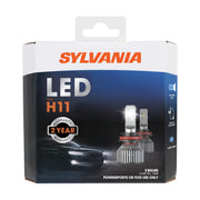 Sylvania H11 LED Fog Lights, 6000K Cool White, Long-Lasting, No Polarity, DIY Upgrade for Cars and Trucks