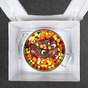 Brod & Taylor FP-105 Folding Proofer & Slow Cooker - 8 Quart, White, Temperature Control