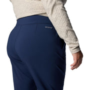 Columbia All Seasons Bootcut Hiking Pants for Women, Collegiate Navy, Medium, Omni-Shade UPF 50, Omni-Shield Water Repellent, Stretch Fabric, 208637