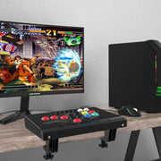 NBCP KT516 Arcade Fight Stick - Hitbox arcade fighting Joystick - Street Fighter Games Controler with Turbo for PS3, Nintendo Switch