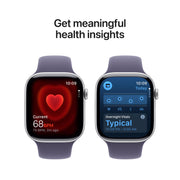 Apple Watch Gen 11 Series 11 46mm Silver Aluminum - Purple Fog Sport Band MFCP4LW/A