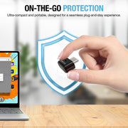Thetis Nano-C FIDO2 Security Key, USB Type-C, Passwordless Login, Multi-Factor Authentication, Compact Black MB000504