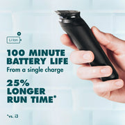 Gillette i7 Intimate Men's Premium Pubic Hair Trimmer with Intimate Razor, Body Hair Trimmer for Men Grooming Kit