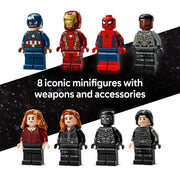 LEGO 76314 Marvel Captain America Civil War Action Battle Building Toy Set - Marvel Superhero Toy for Kids, Boys and Girls, Ages 10+ with 8 Minifigures and Giant Ant Man - Gift Idea for Birthday