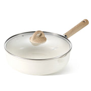 Carote Bon Appetit Collection 5.0QT Nonstick Saute Pan-White