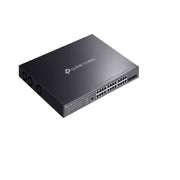 TP-Link SG3428XMPP Omada 24-Port Gigabit and 4-Port Managed Switch, Black