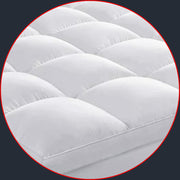 Allswell WMT-ASWTP-KG Ultra Plush Pillow Top Mattress Topper, King, White