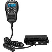 Midland MXT275 MicroMobile 15W GMRS Two-Way Radio with Integrated Control Microphone, Black