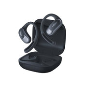 SHOKZ T511 OpenFit Air Open-Ear True Wireless Earbuds - Black - Bluetooth 5.2, 28 Hours Battery Life, Noise-Canceling Microphone
