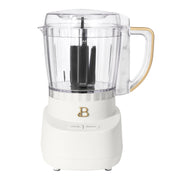 Made By Gather Beautiful 3-Cup Electric Food Chopper, 250-Watt Motor, Dual Speed, White Icing, 29454