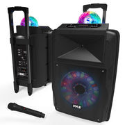 Pyle PSUFM1280B Portable PA Speaker System Bundle Kit