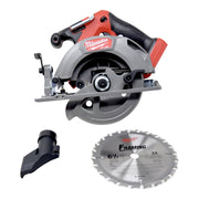 Milwaukee M18 FUEL Circular Saw, 6-1/2 Inch Blade, Brushless Motor, Battery Powered, Compact Design, 2833-20